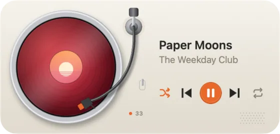 The widget as the Ruby turntable